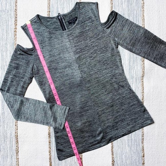 Silver Rag&bone Open Shoulder Shirt - Picture 3 of 6